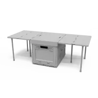 16.5L Multifunctional Camping Storage Box Table